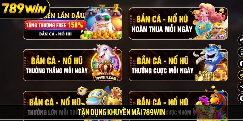Tận dụng khuyến mãi 789WIN