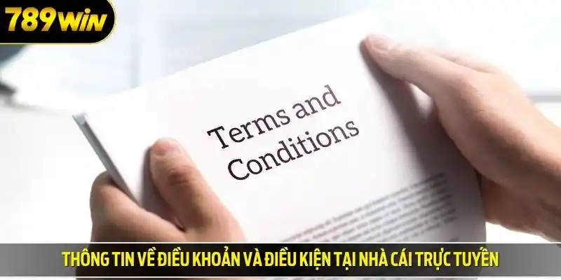 Thông tin về điều khoản và điều kiện tại nhà cái trực tuyến